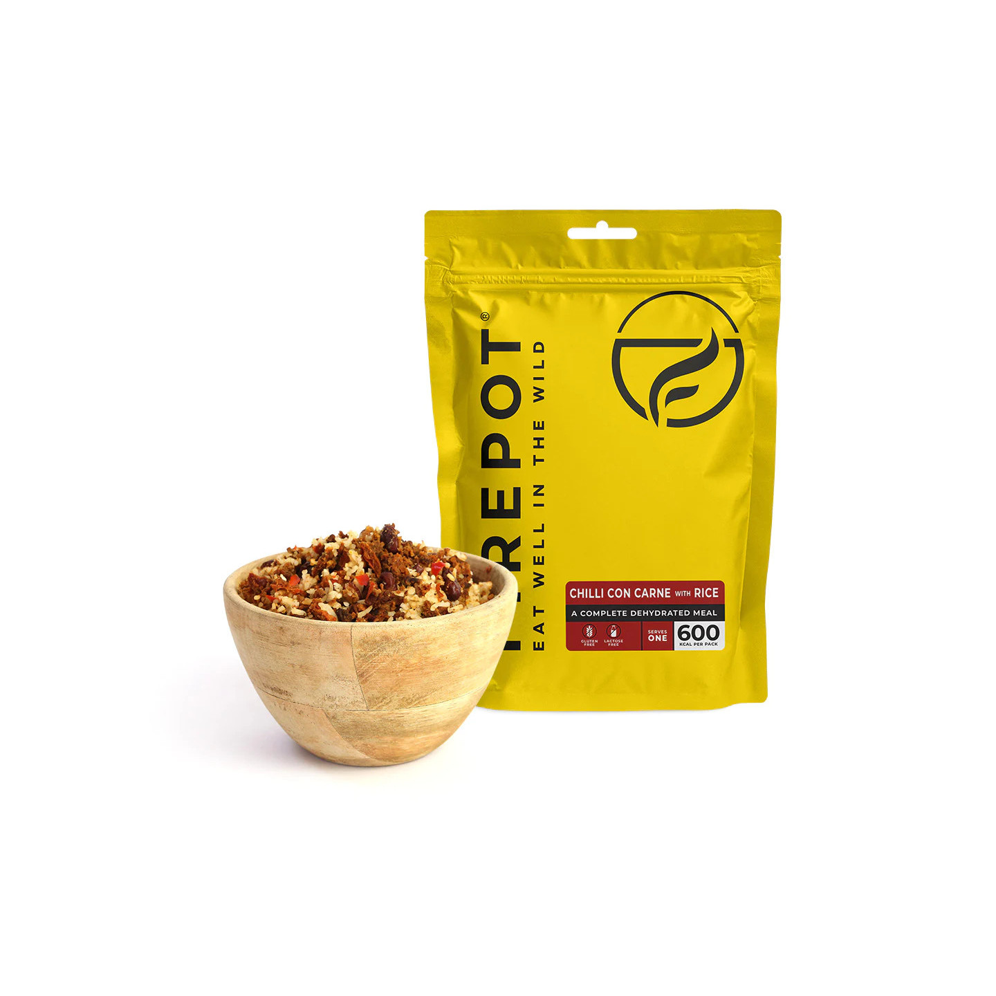 Firepot - Chilli con carne met rijst - Gedehydrateerde maaltijd