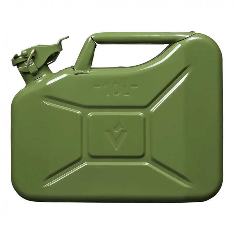 10L metal jerrycan - safe & durable use