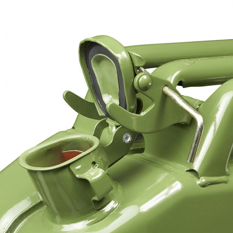 10L metal jerrycan - safe & durable use