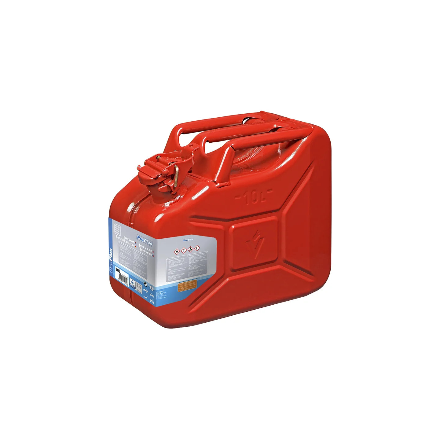 10L metal jerrycan - safe & durable use
