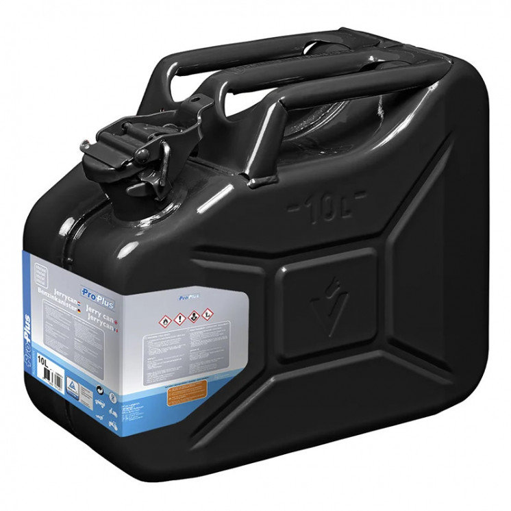 10L metal jerrycan - safe & durable use