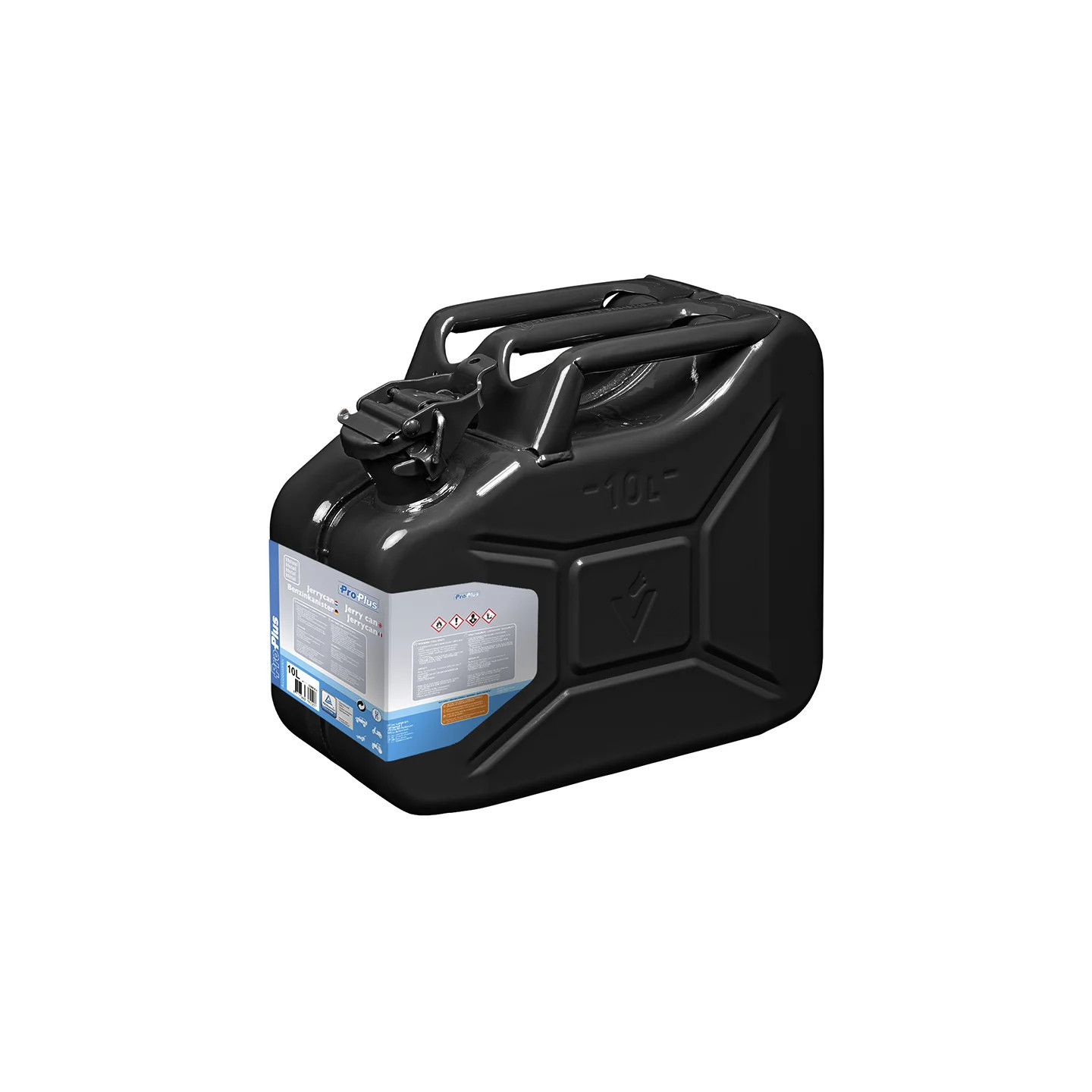 10L metal jerrycan - safe & durable use