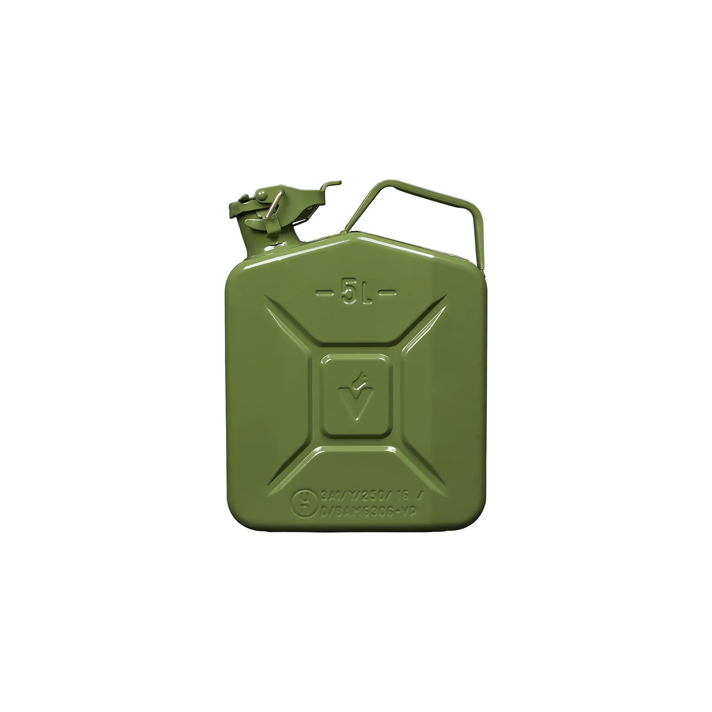 5L metal jerrycan - safe & durable use