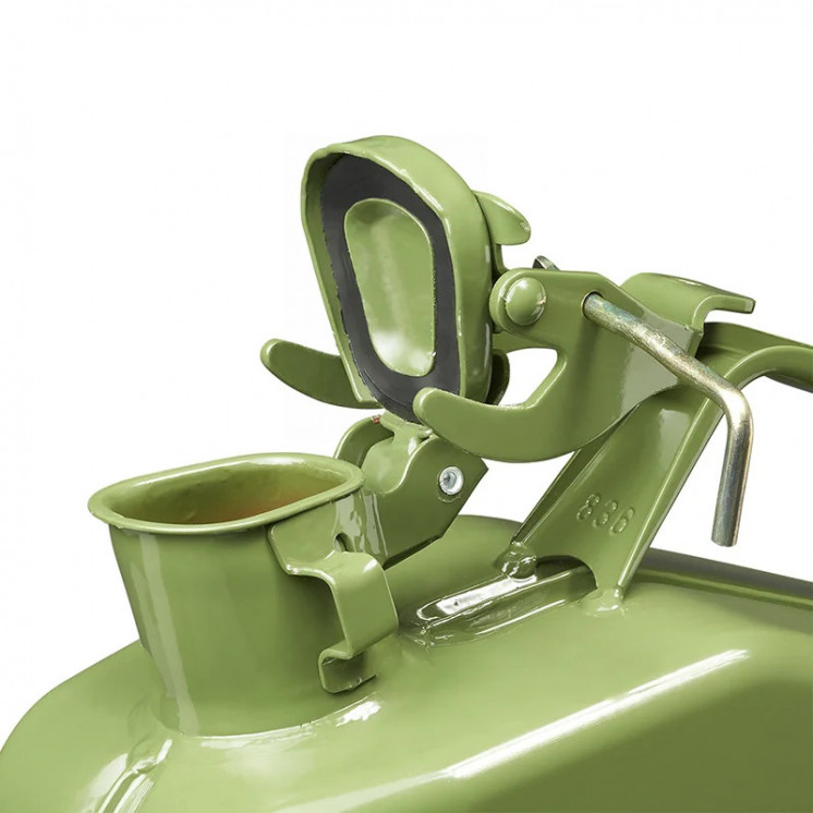 5L metal jerrycan - safe & durable use