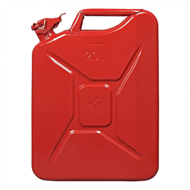 20L metal jerrycan - safe & durable use
