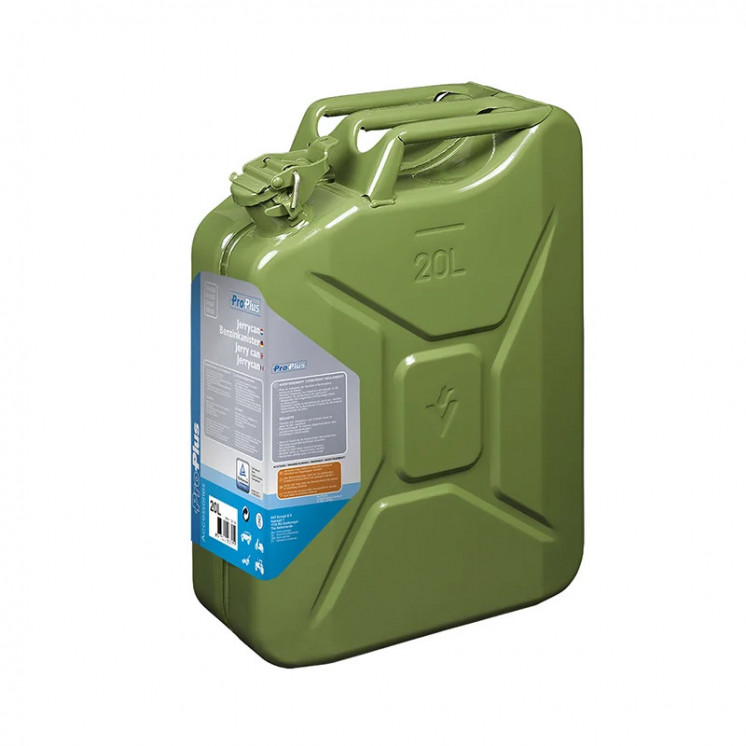 20L metal jerrycan - safe & durable use