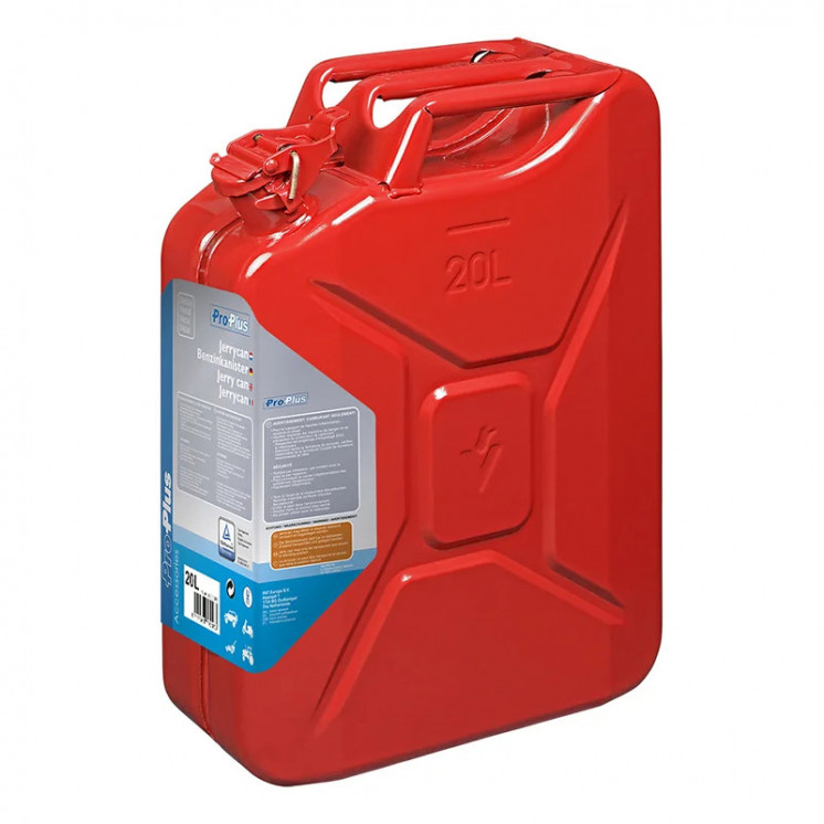 20L metal jerrycan - safe & durable use
