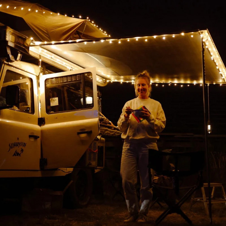 LED Light Chain "Camplight" - 10m USB Dimmable Weatherproof Lights