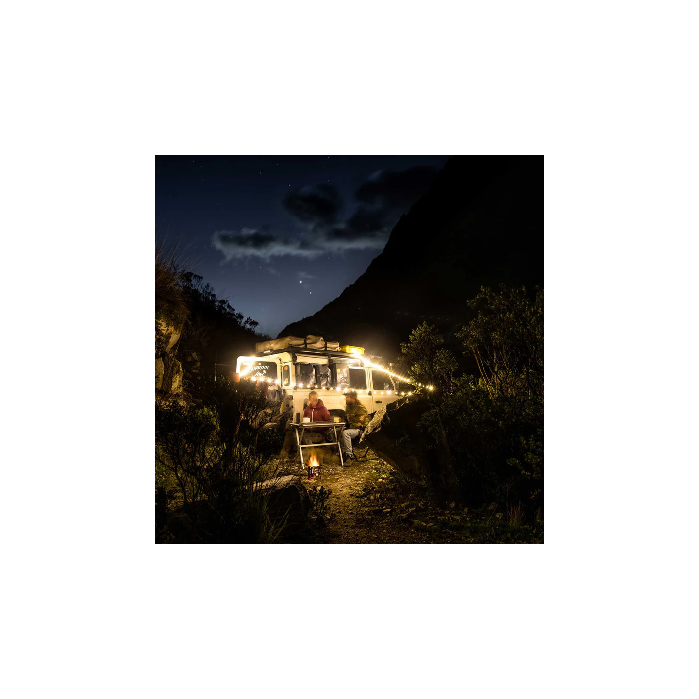 LED Light Chain "Camplight" - 10m USB Dimmable Weatherproof Lights