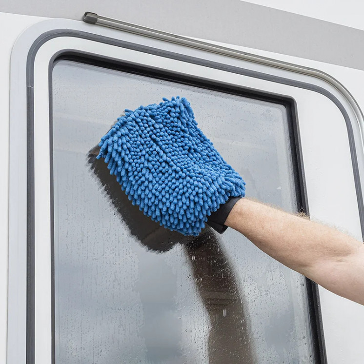 Dubbelzijdige Chenille Microvezel Washandschoen - Hoogwaardige Reinigi