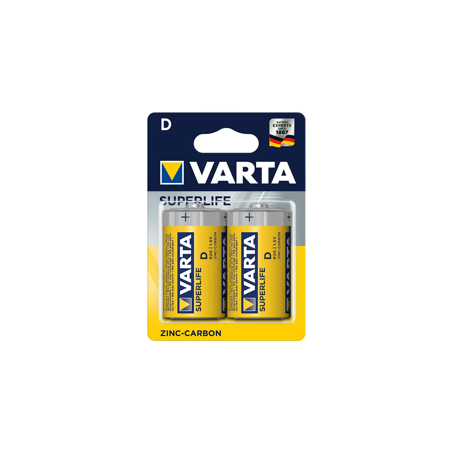 Batterijen 2x D