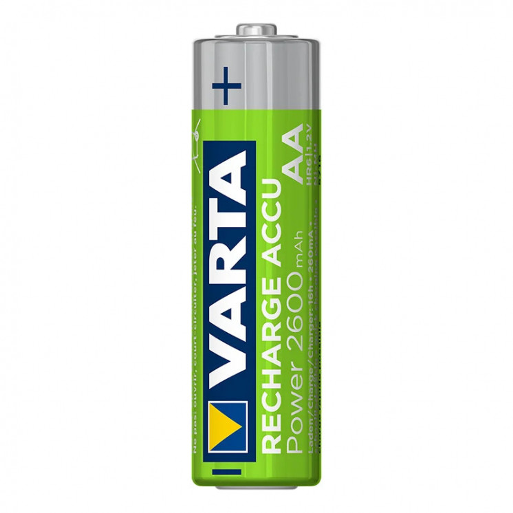 Oplaadbare batterijen 4x AA 2600 mAh