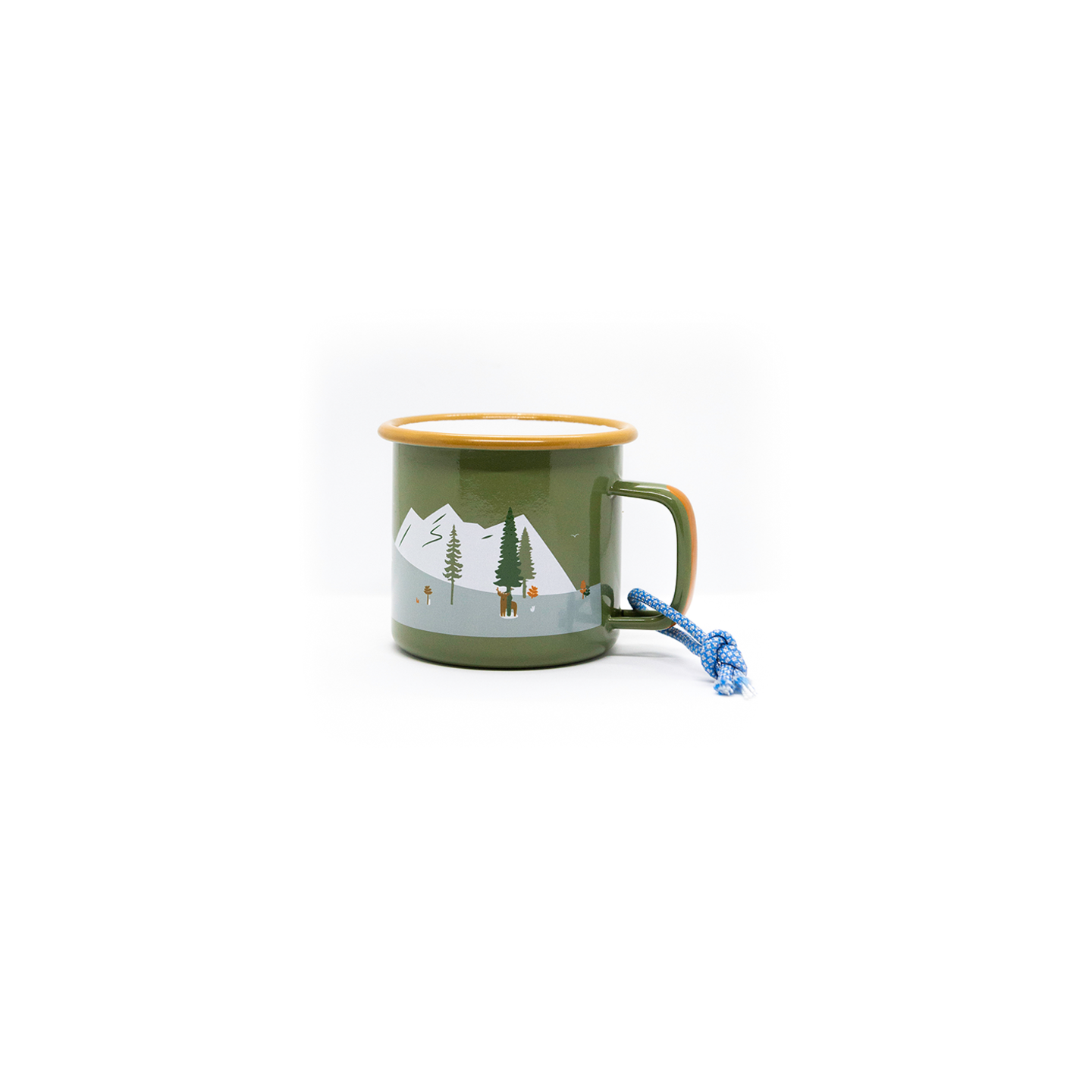 Roadtyping - durable 'Outdoor' enamel mug