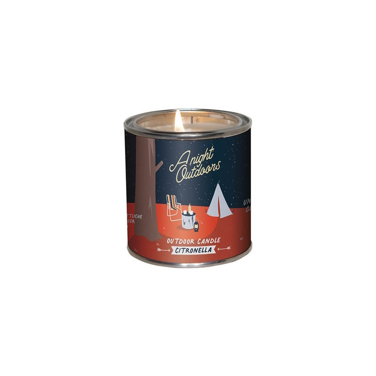 Roadtyping – organic citronella scented candle in tin