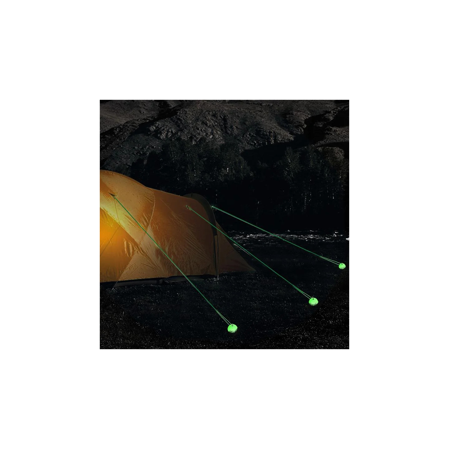 Glow-in-the-dark haringbeschermkapjes
