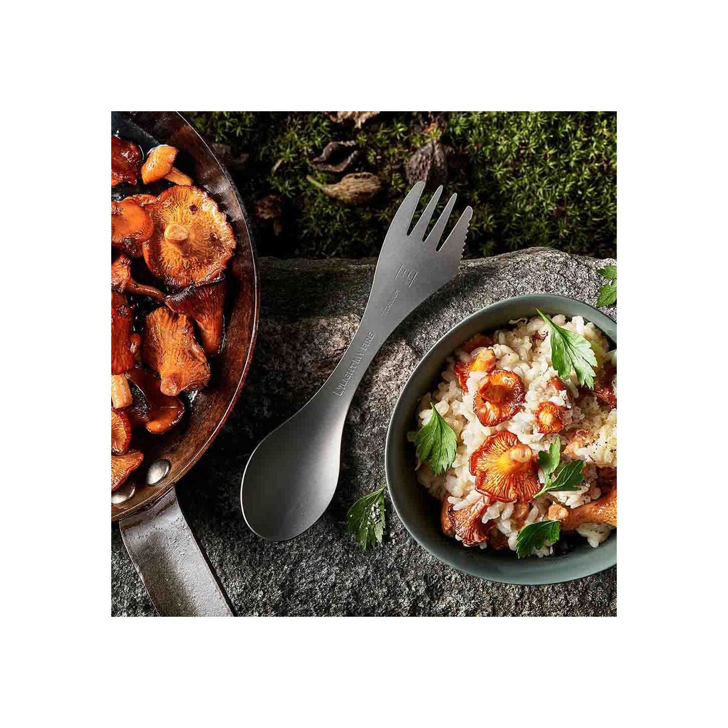 Light My Fire - Spork Kit Titanium - Duurzame bestekset voor outdoor