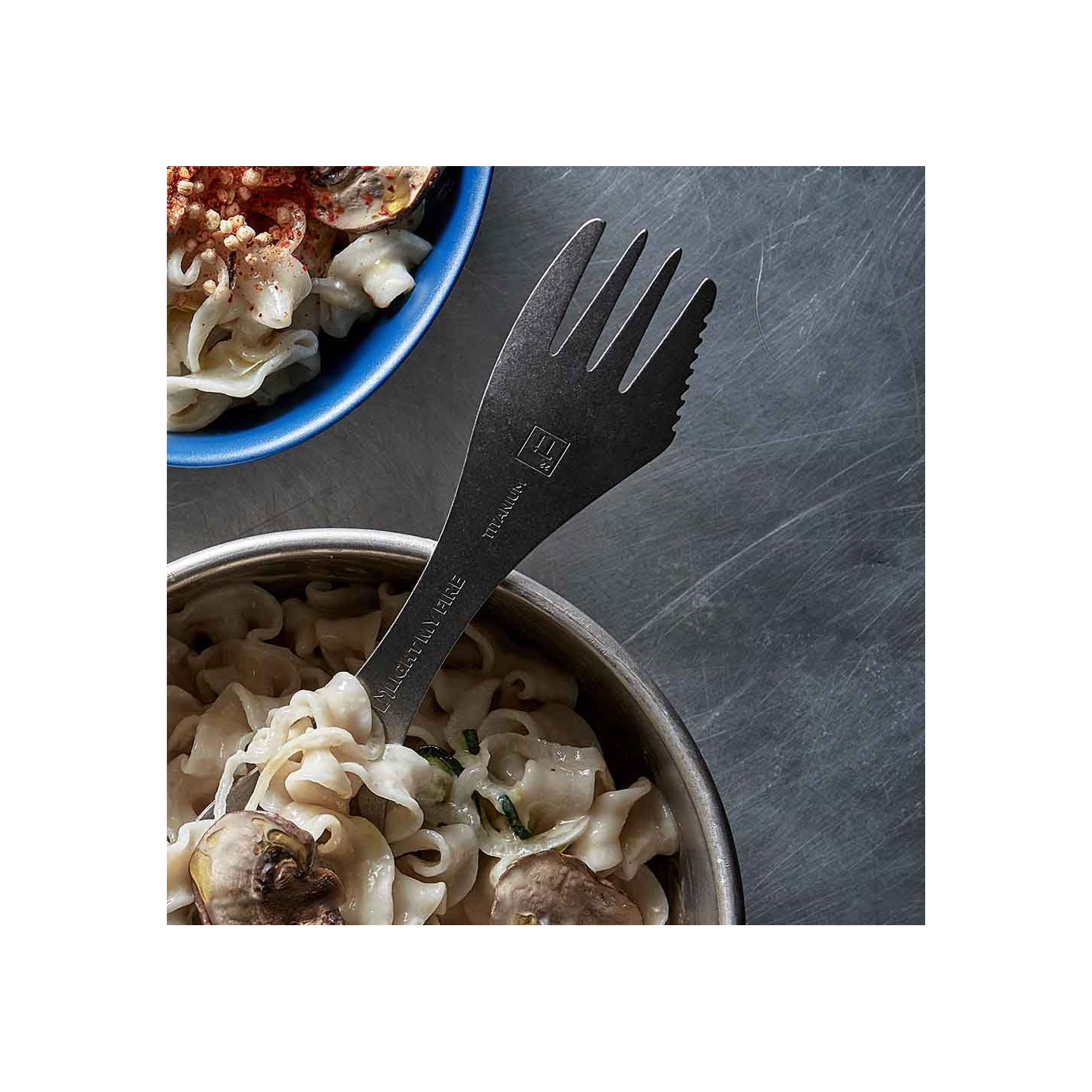 Light My Fire - Spork Kit Titanium - Duurzame bestekset voor outdoor