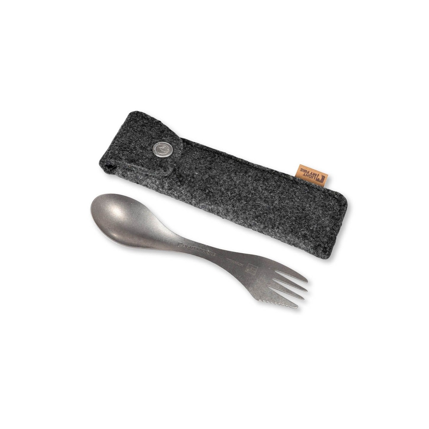 Light My Fire - Spork Kit Titanium - Duurzame bestekset voor outdoor